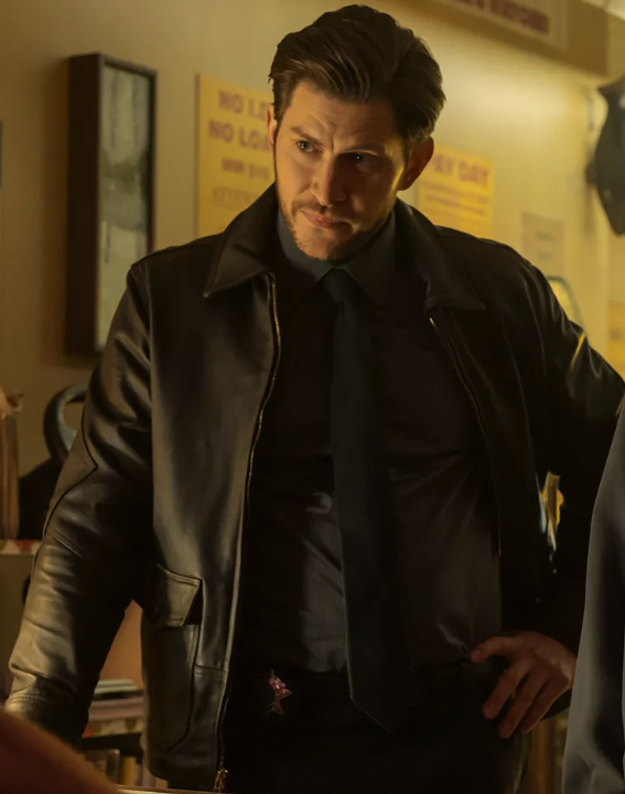Greyston Holt Neagley Hudson Riley Leather Jacket - Image 1